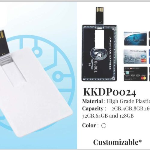 Credit Card Shape Pendrive 16gb